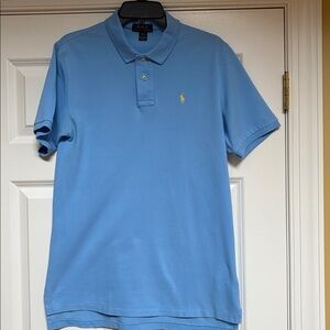 New w/o tags Polo by Ralph Lauren Boys Light Blue Polo Shirt